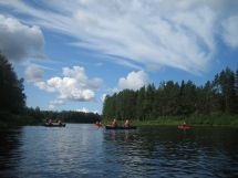 Melontaa Kiiminkijoella